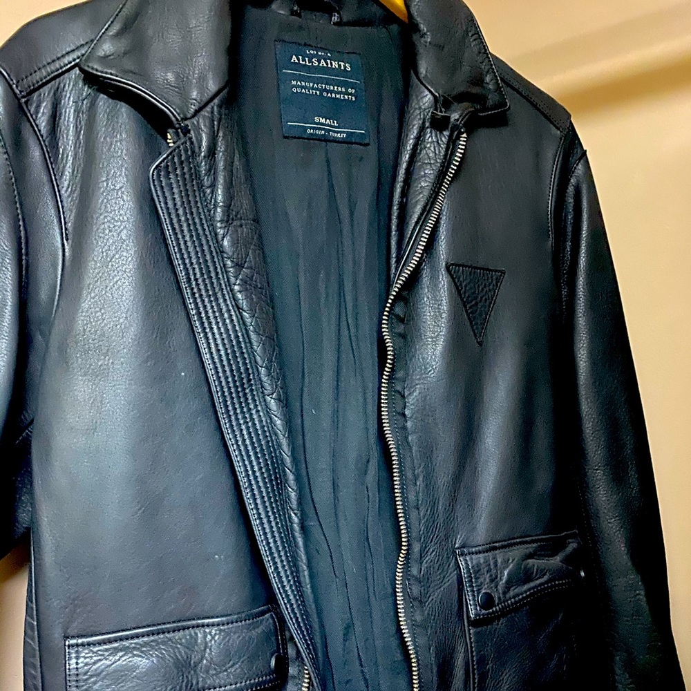 All Saints Leather Jacket